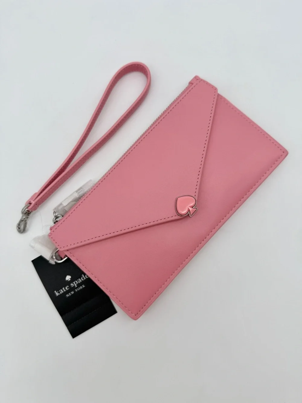 Kate Spade Yours Truly Envelope Wristlet Grapefruit Soda Pink